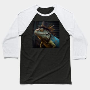 Just an Iguana with a hat Baseball T-Shirt